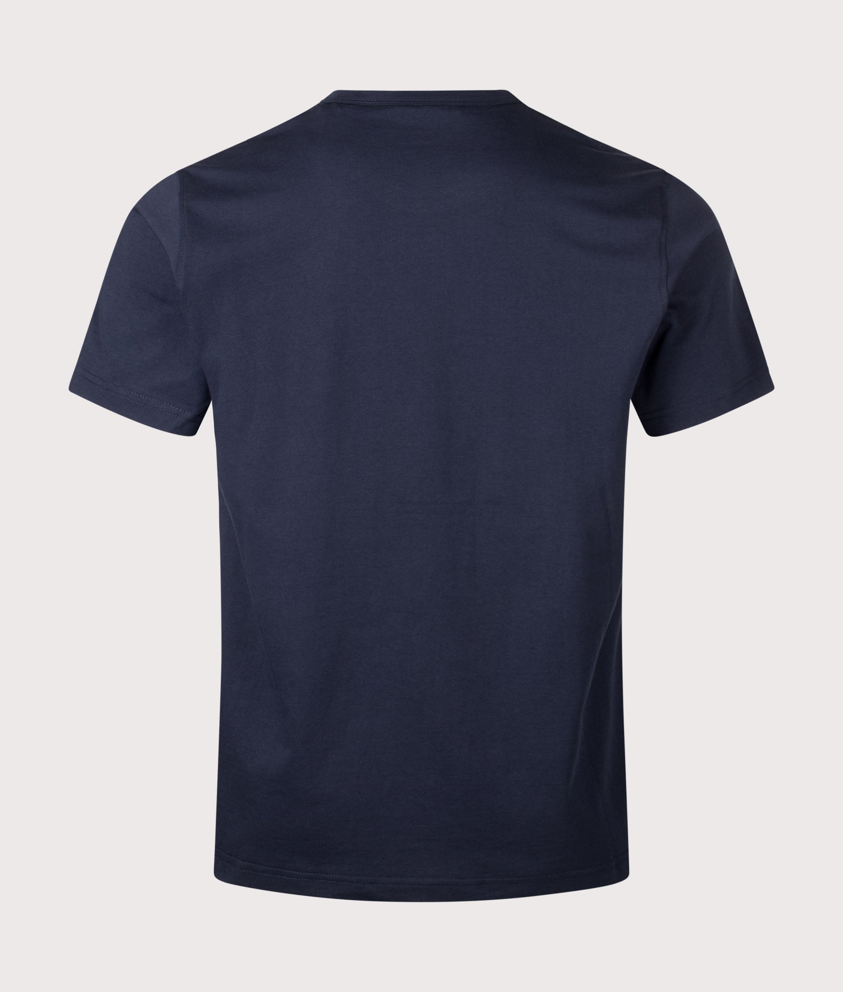 Belstaff Regular Fit Belstaff T-Shirt in Dark Ink at EQVVS Menswear. Back shot.