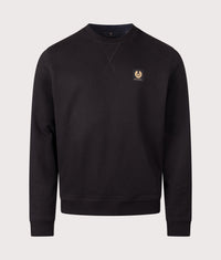 Regular Fit Belstaff Sweatshirt: Black 