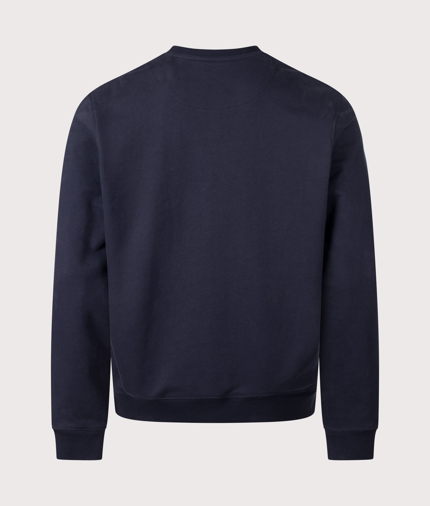Belstaff Regular Fit Belstaff Sweatshirt in Dark Ink at EQVVS Menswear. Back shot.