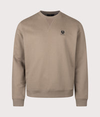 Regular Fit Belstaff Sweatshirt: Dusty Taupe 