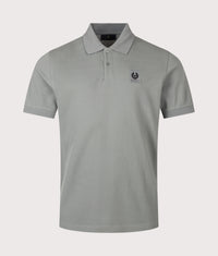 Regular Fit Belstaff Polo Shirt: Atlantic Grey 