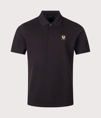 Regular Fit Belstaff Polo Shirt: Black 