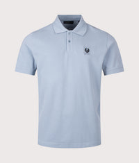 Regular Fit Belstaff Polo Shirt: Mist Blue 