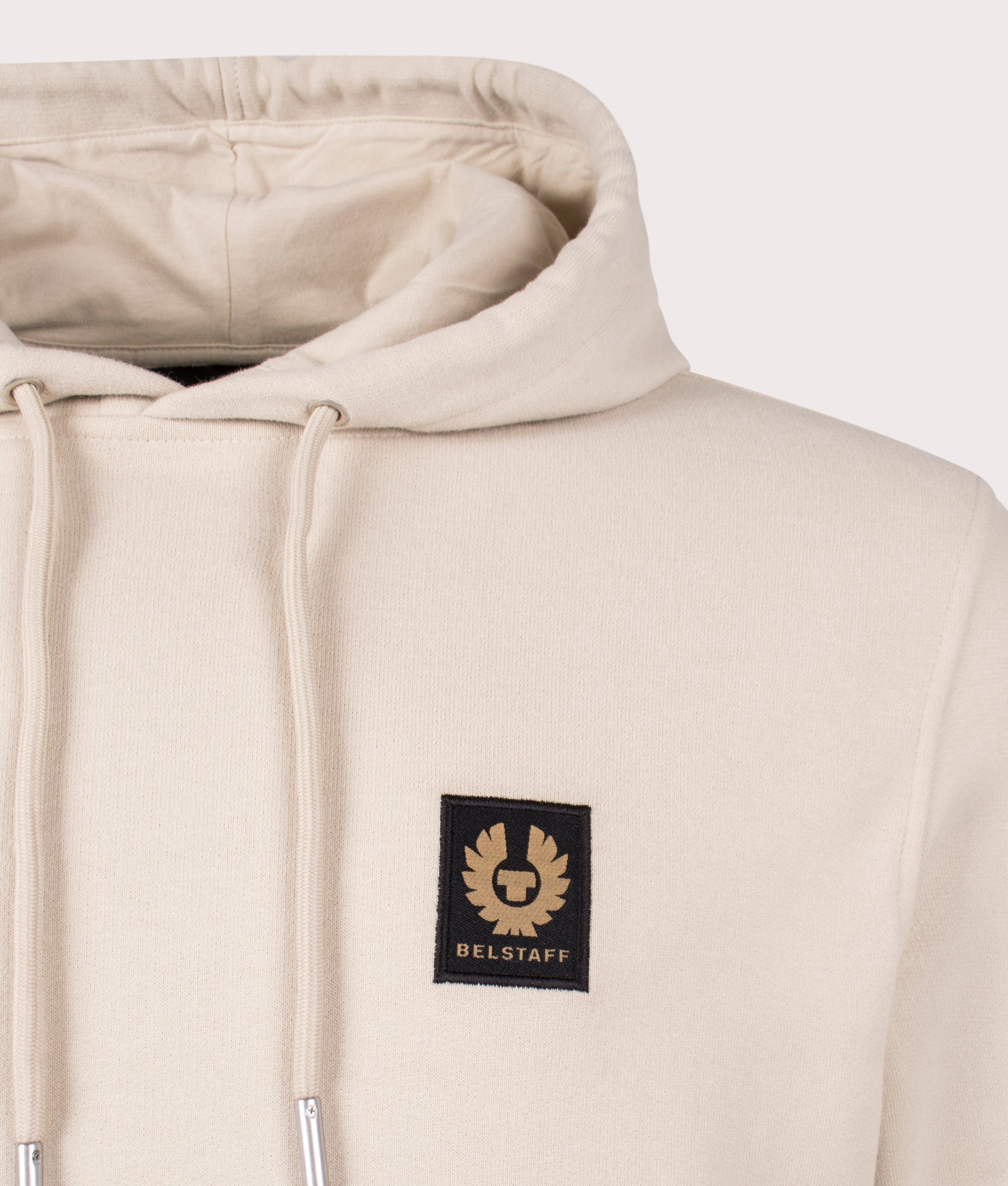 Belstaff Hoodie in shell detail shot at EQVVS
