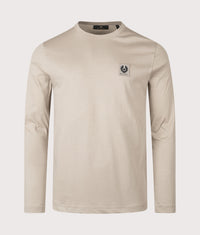 Belstaff Long Sleeved T-Shirt: Dark Sand 
