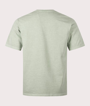 Belstaff Mineral Outliner T-Shirt echo green back shot at EQVVS