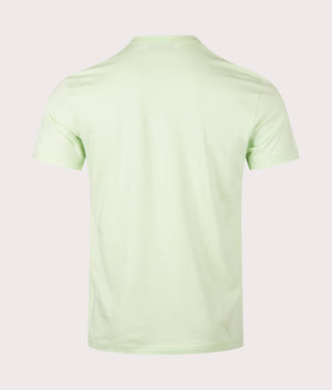 Belstaff T-Shirt in new leaf green back shot at EQVVS
