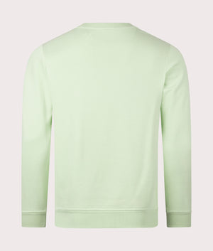 Belstaff Sweatshirt in new leaf green back shot at EQVVS