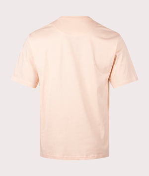 Belstaff Hex Phoenix T-Shirt in peach back shot at EQVVS