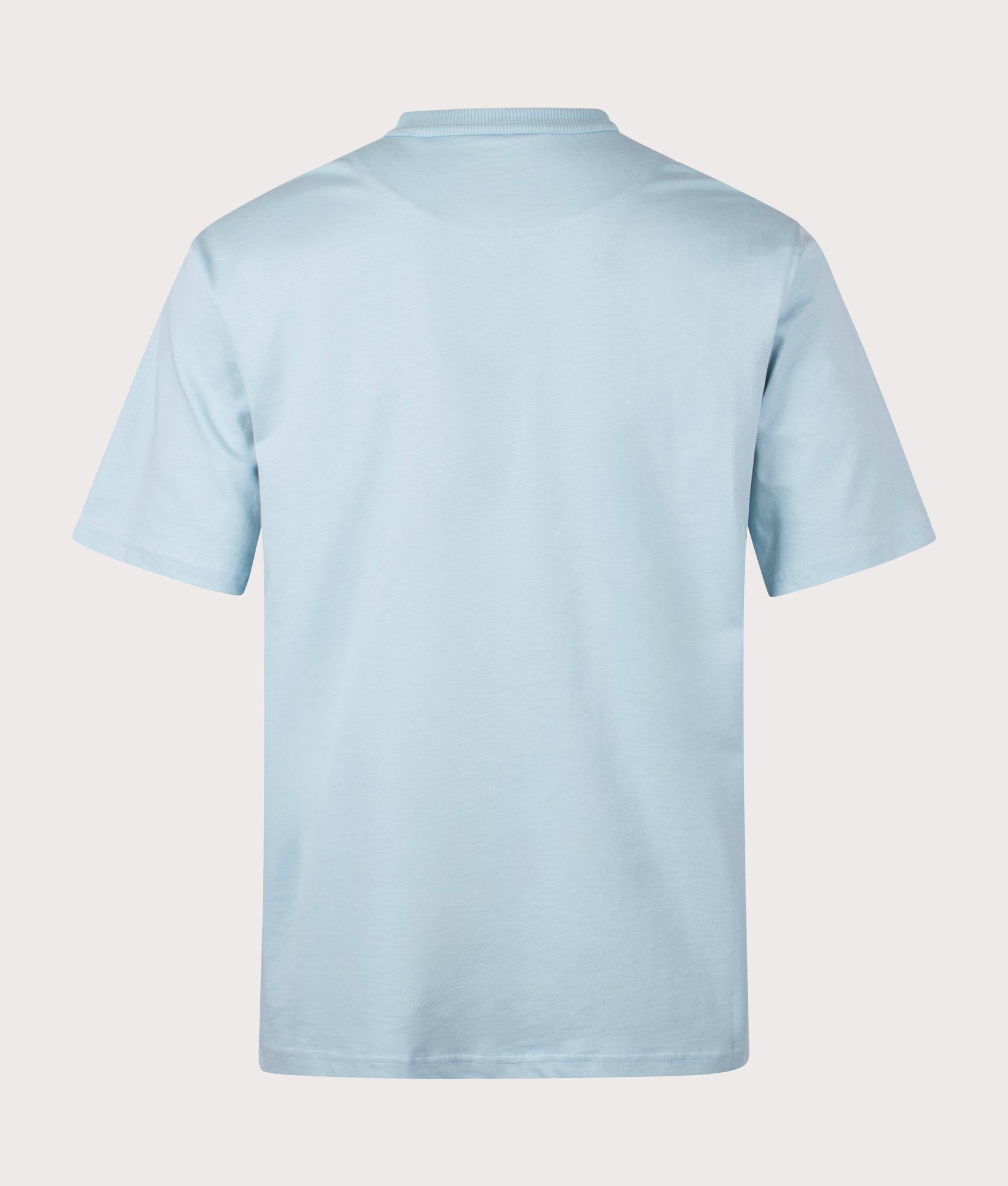Belstaff Hex Phoenix T-Shirt in Blue BACK shot at EQVVS