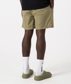 Clipper Swim Shorts in Aloe by Belstaff. EQVVS Back Angle Shot.