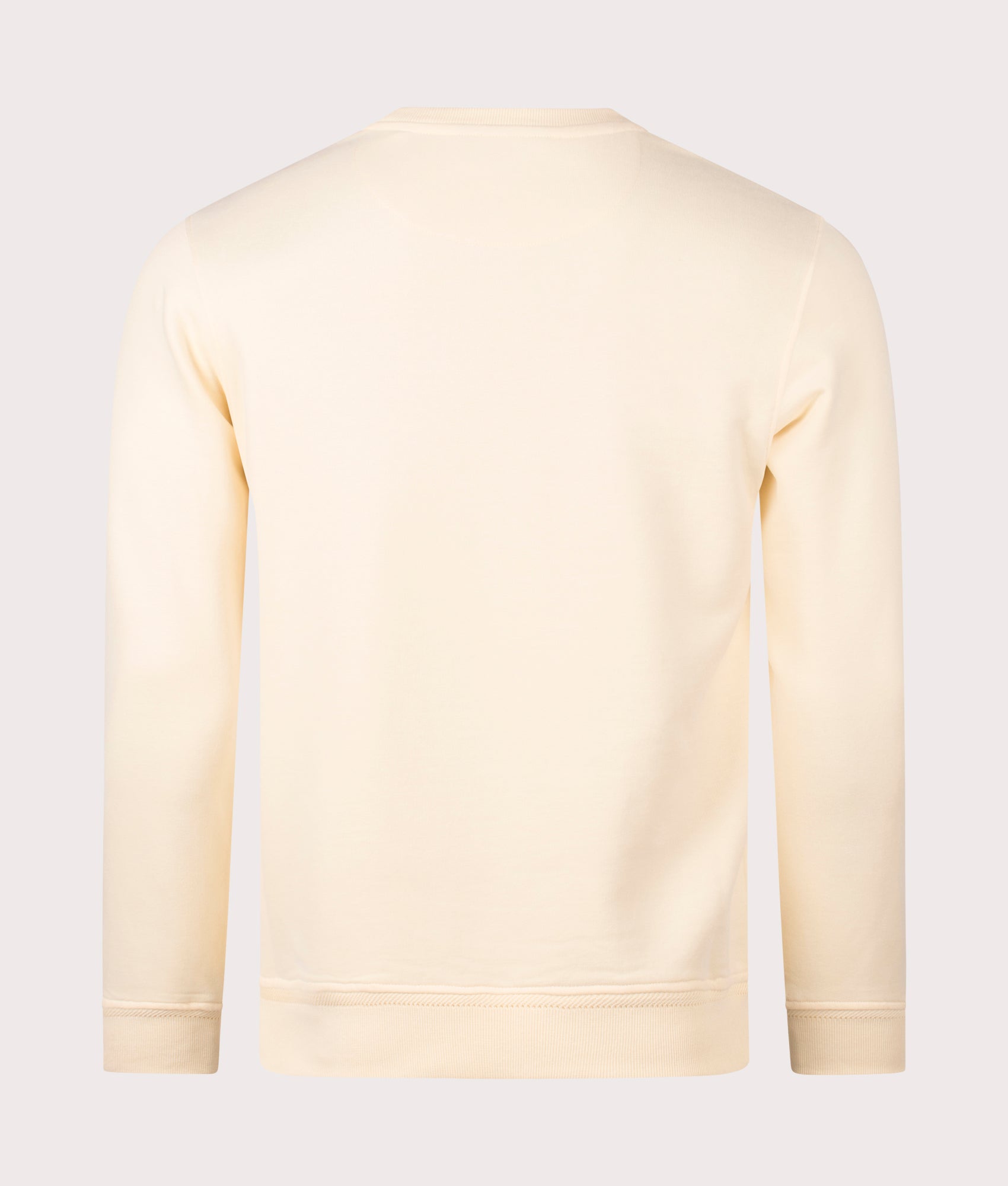 Belstaff Sweatshirt in yellow sand back shot at EQVVS
