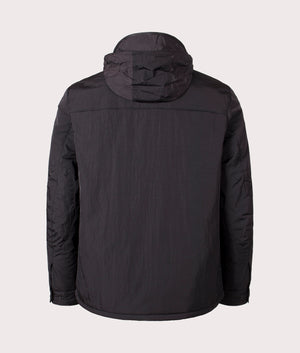 Belstaff Quad Jacket in black hood shot at EQVVS