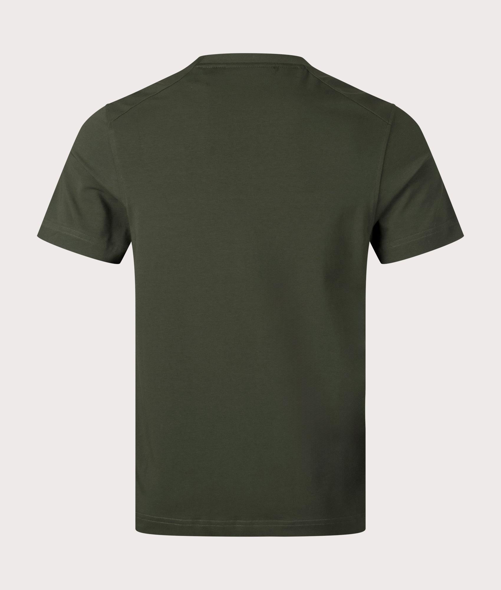 Belstaff Alloy T-Shirt in Tile Green at EQVVS. Reverse shot.