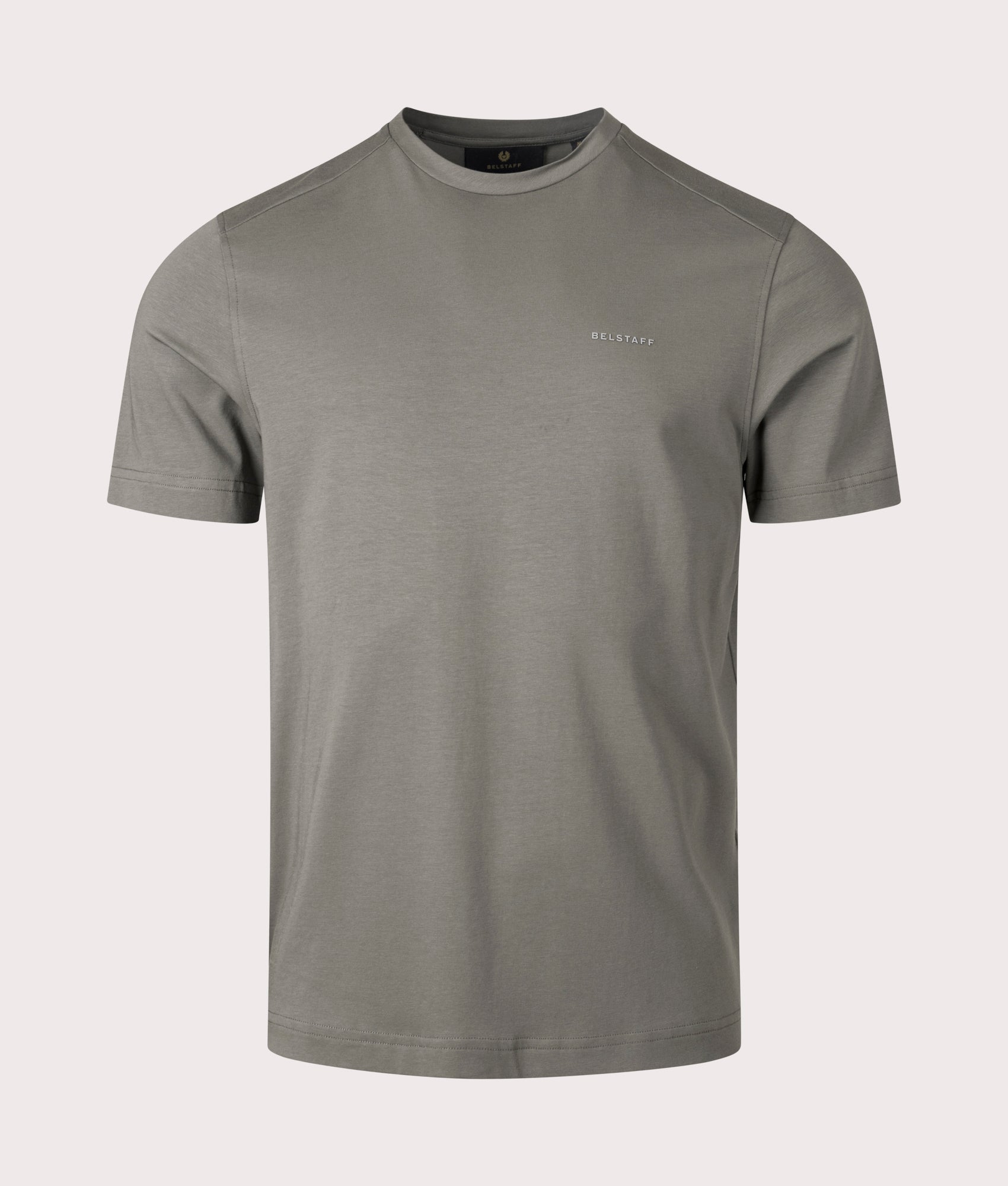 Alloy T-Shirt in Gunmetal by Belstaff. EQVVS Shot. 