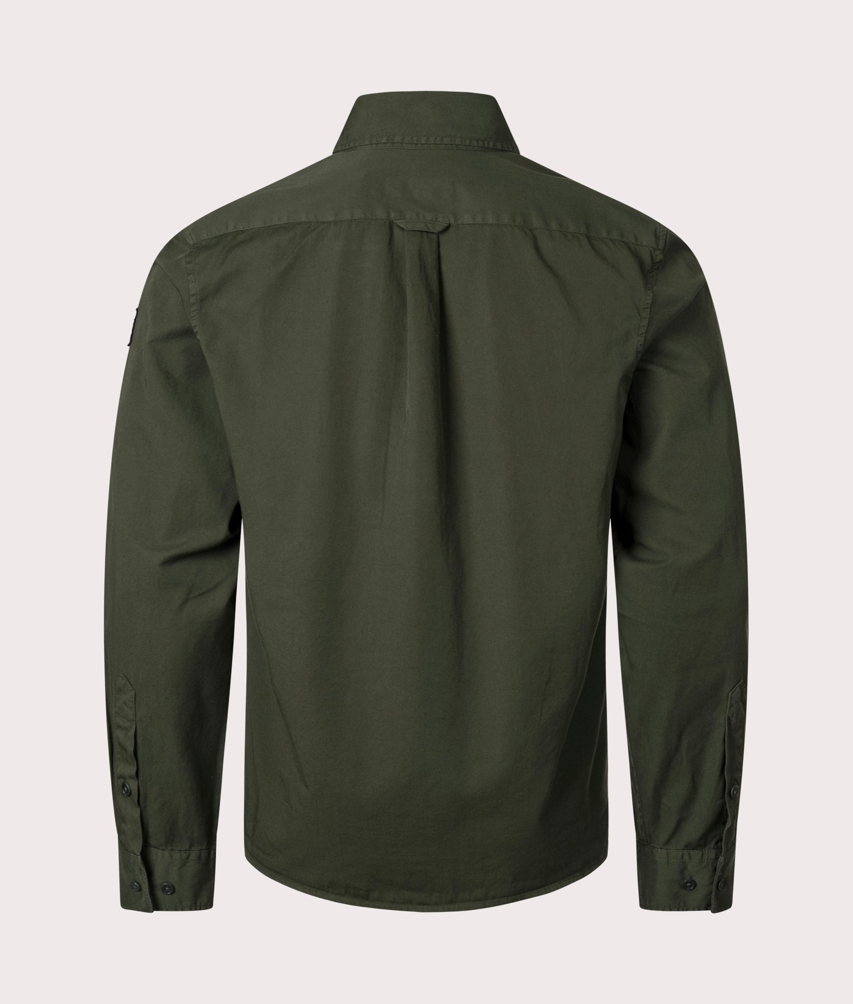 Scale Shirt in Tile Green by Belstaff. EQVVS Shot.