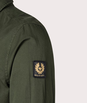 Scale Shirt in Tile Green by Belstaff. EQVVS Shot.