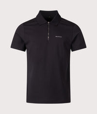 Alloy Polo Shirt: Black 