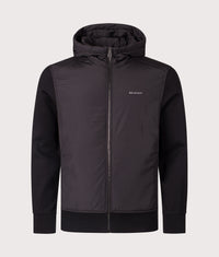 Alloy Zip Through Hoodie: Black 