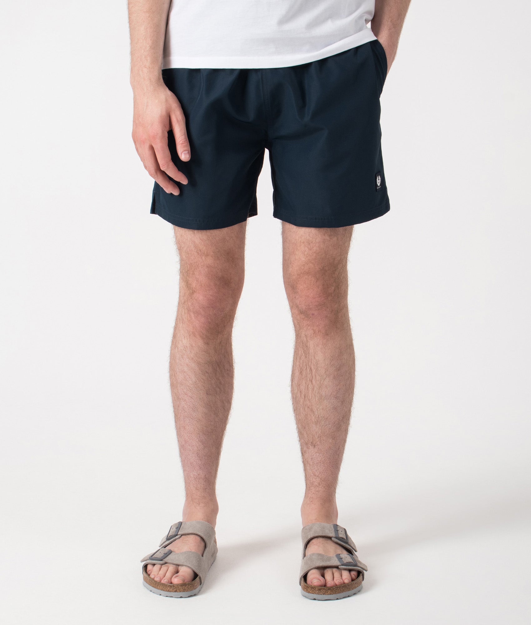 Clipper Swim Shorts. Shot by EQVVS. Front shot.