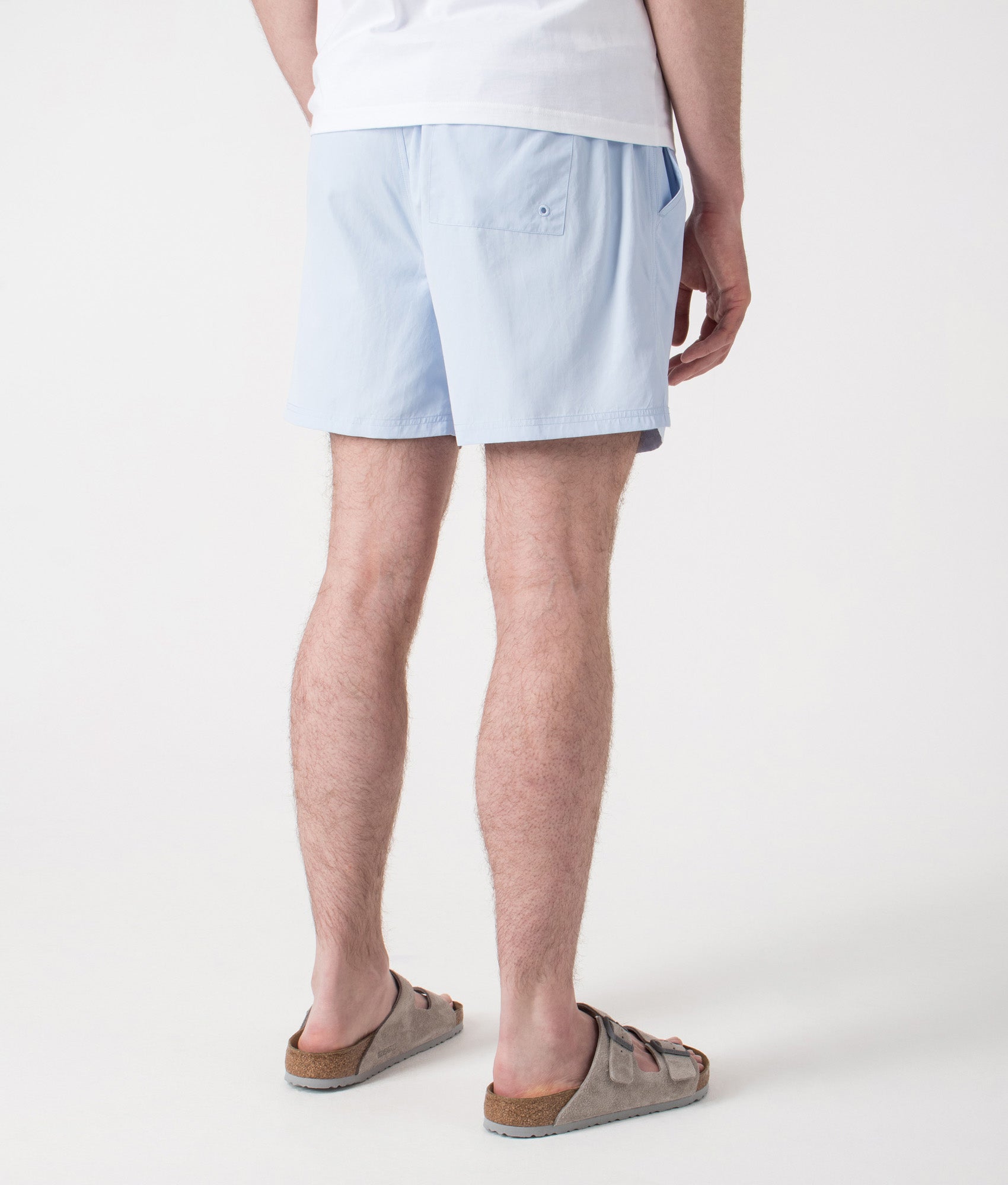 Clipper Swim Shorts. Shot by EQVVS. Back shot.