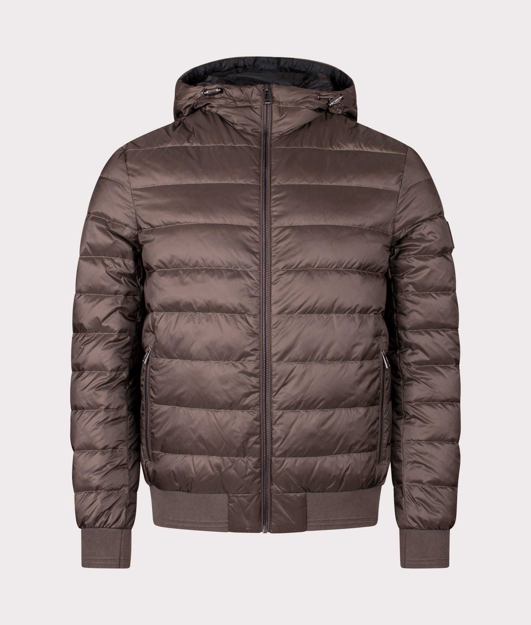 Bestaff Control Jacket in Major Brown at EQVVS Menswear. Front shot.