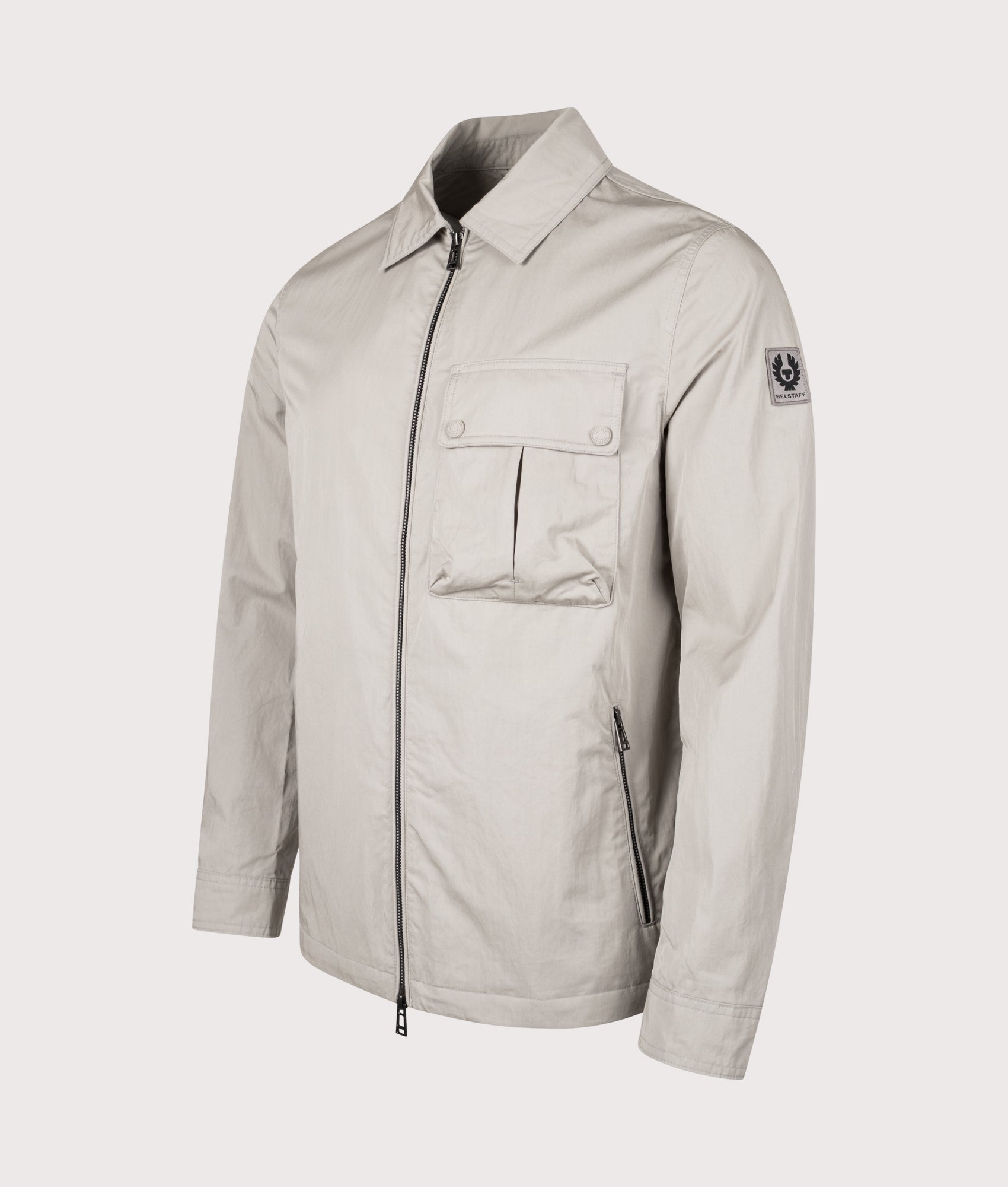 Drome Overshirt. Shot by EQVVS. Front angled shot.