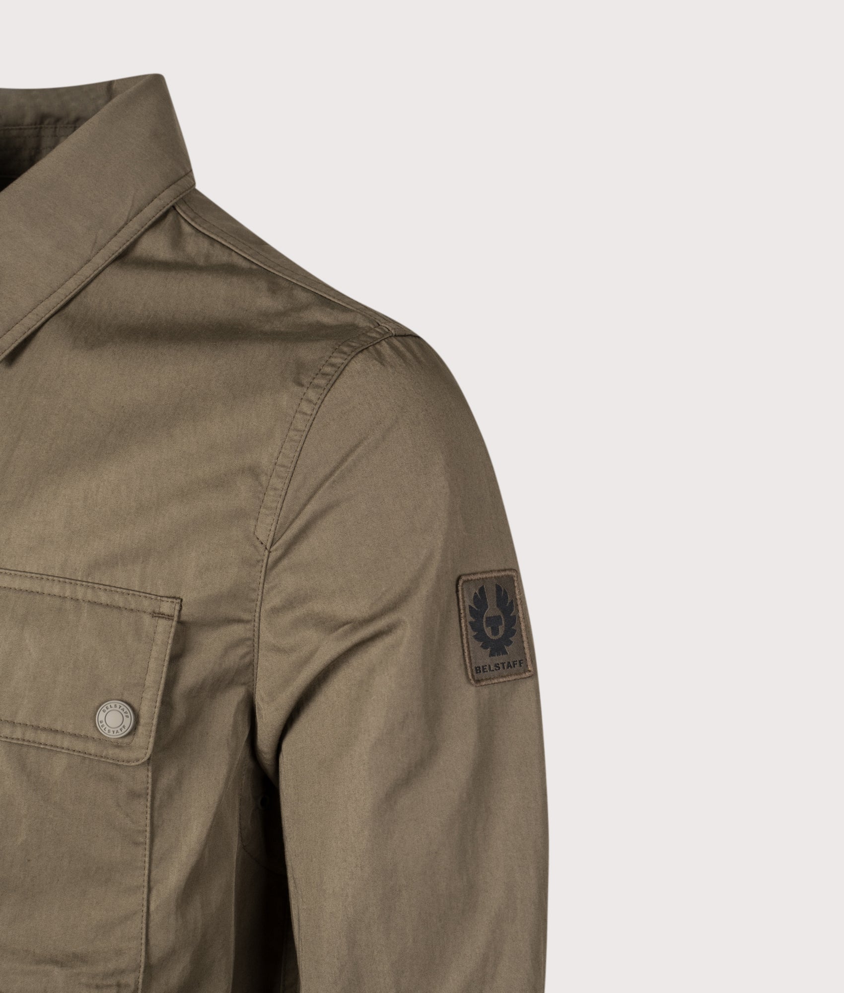 Drome Overshirt. Shot by EQVVS. Detail shot.
