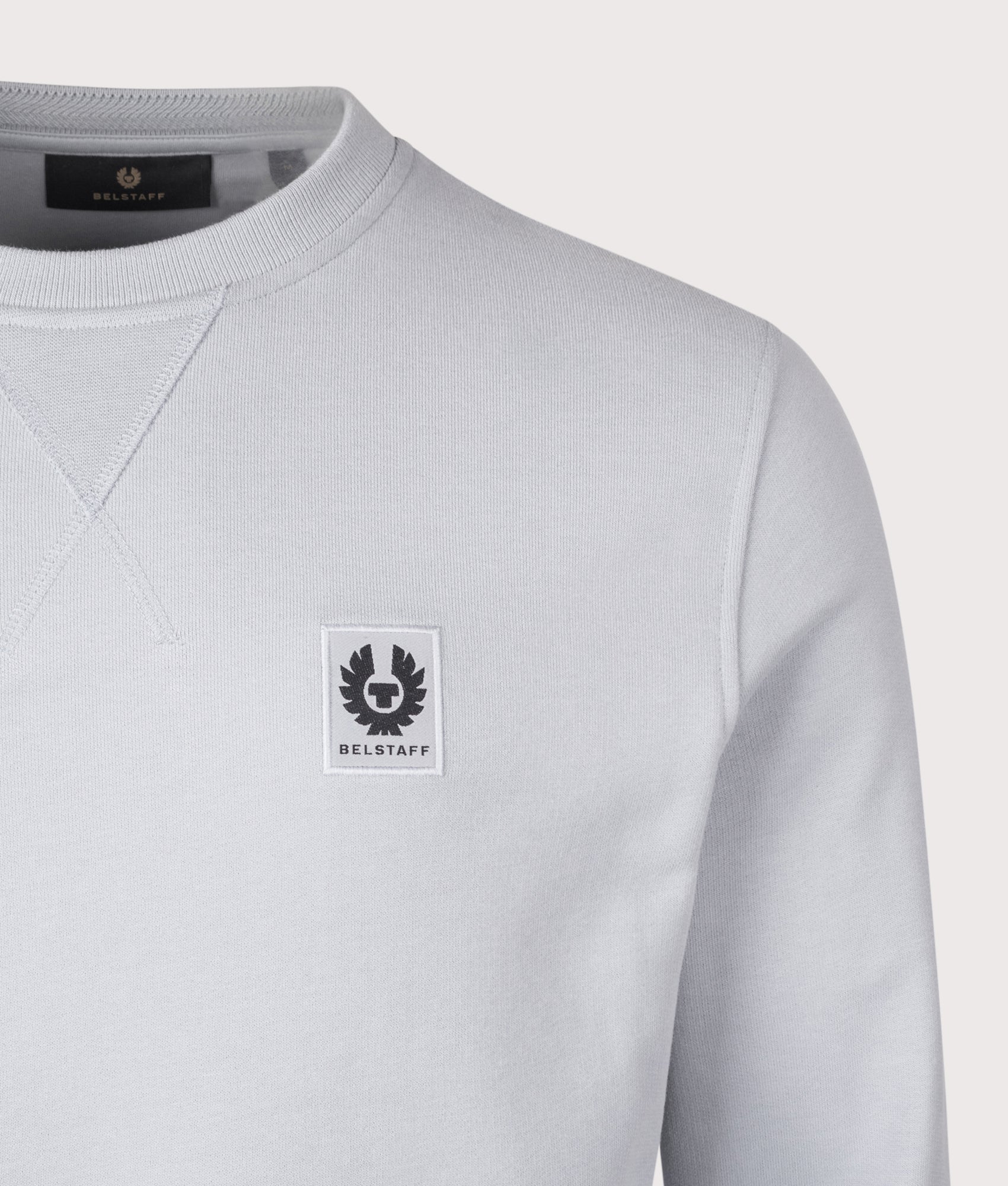 Belstaff Sweatshirt. Shot by EQVVS. Detail shot.