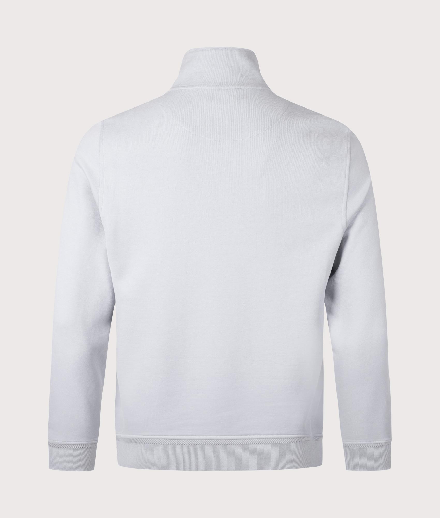 Belstaff Quarter Zip Sweatshirt. Shot by EQVVS. Back shot.