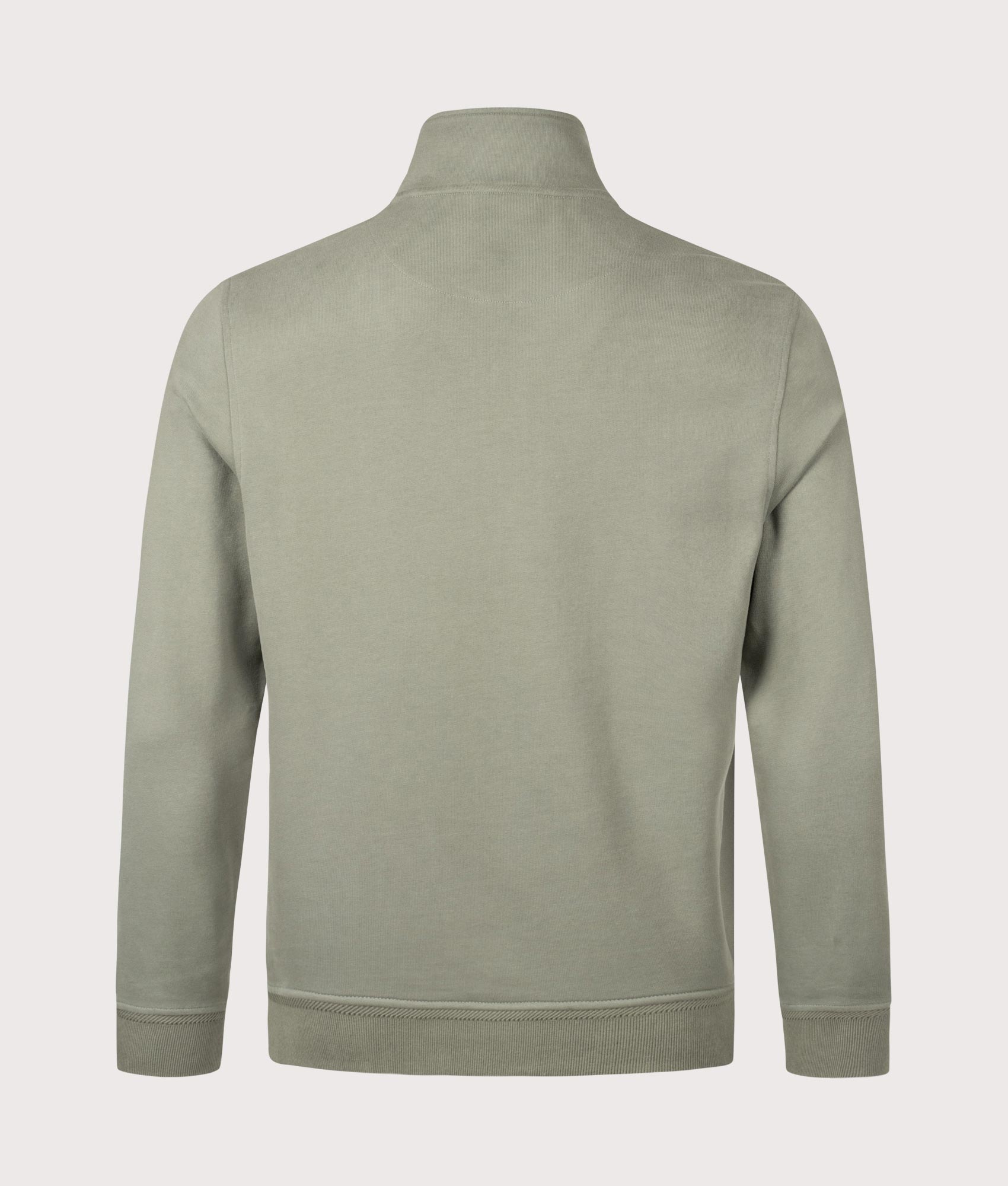 Belstaff Quarter Zip Sweatshirt. Shot by EQVVS. Back shot.