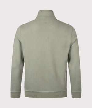 Belstaff Quarter Zip Sweatshirt. Shot by EQVVS. Back shot.