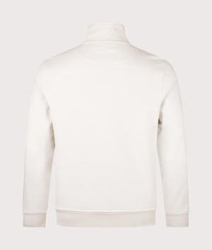 Belstaff Quarter Zip Sweatshirt. Shot by EQVVS. Back shot.