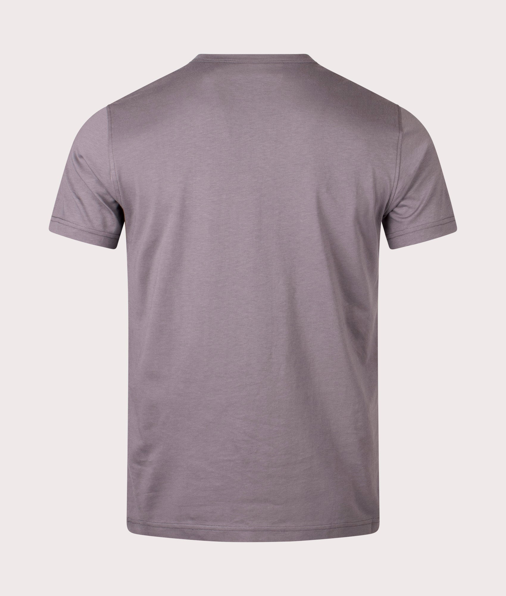 Belstaff T-Shirt in Tornado Grey at EQVVS Menswear. Back shot.