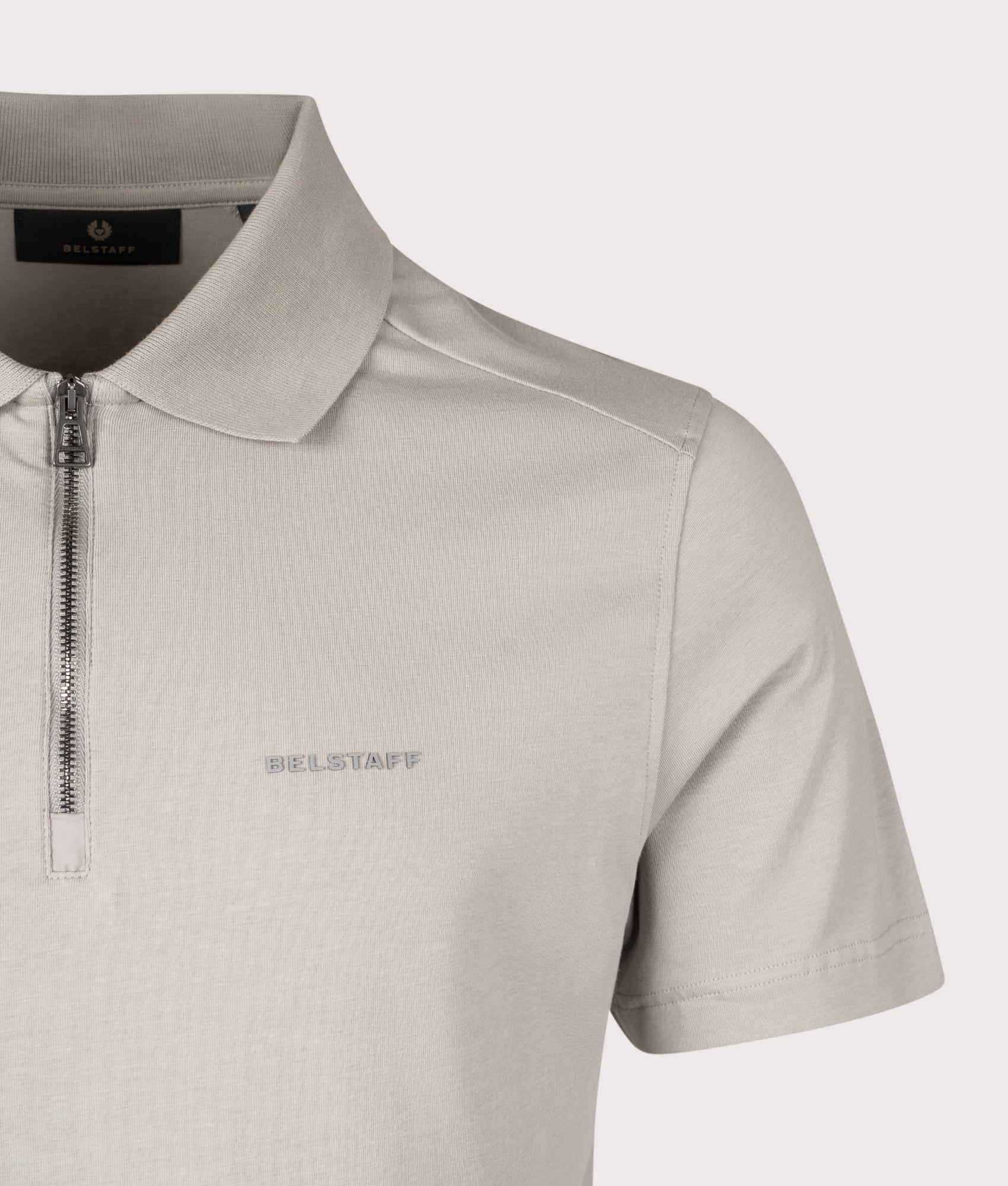 Alloy Polo Shirt. Shot by EQVVS. Detail shot.