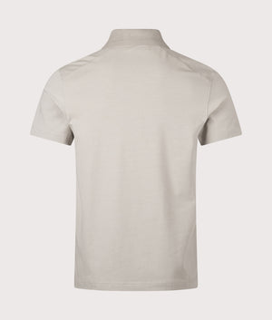 Alloy Polo Shirt. Shot by EQVVS. Back shot.
