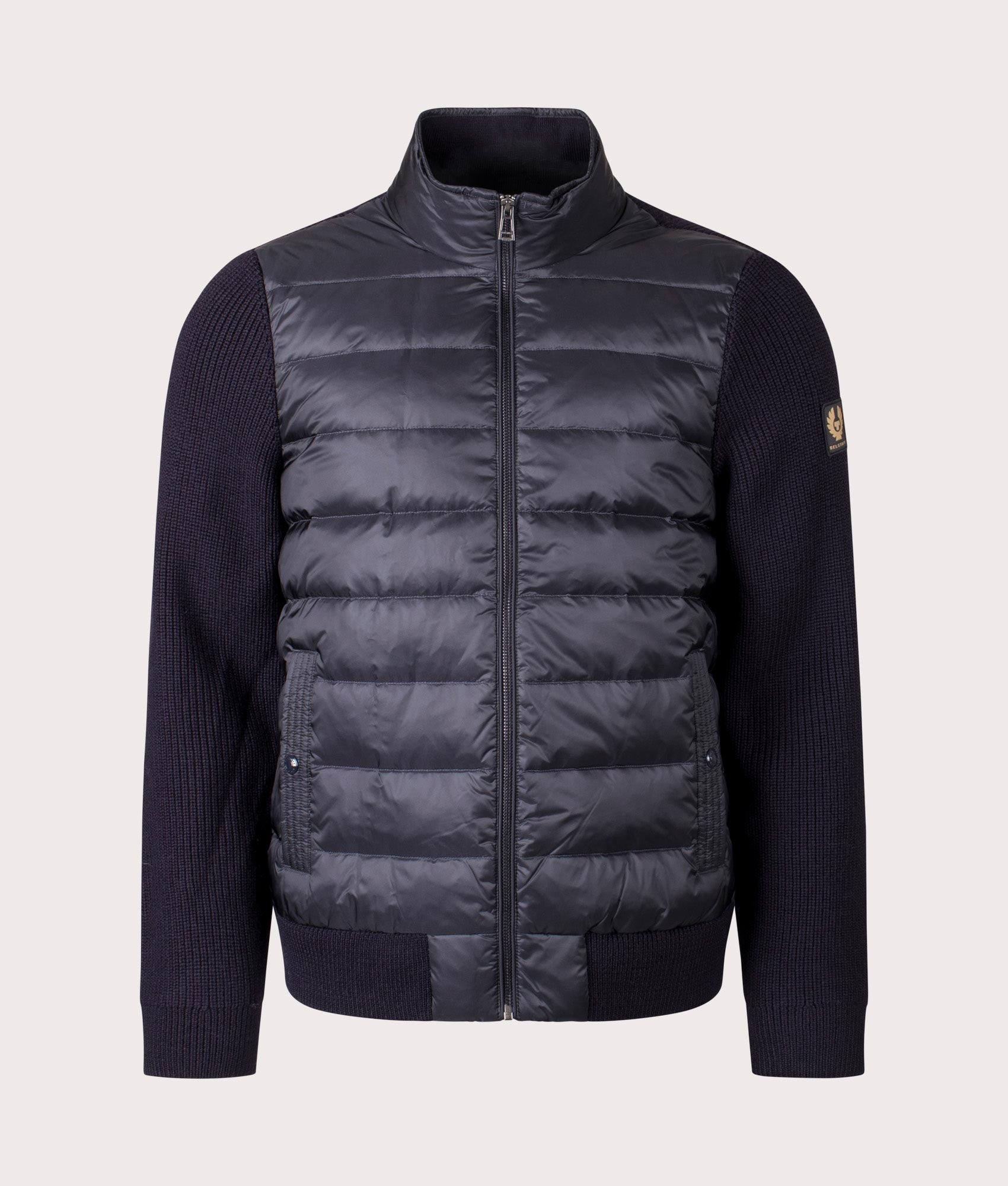 Circuiteer Cardigan in Dark Ink.  | Bestaff | Shot at EQVVS | Front shot 