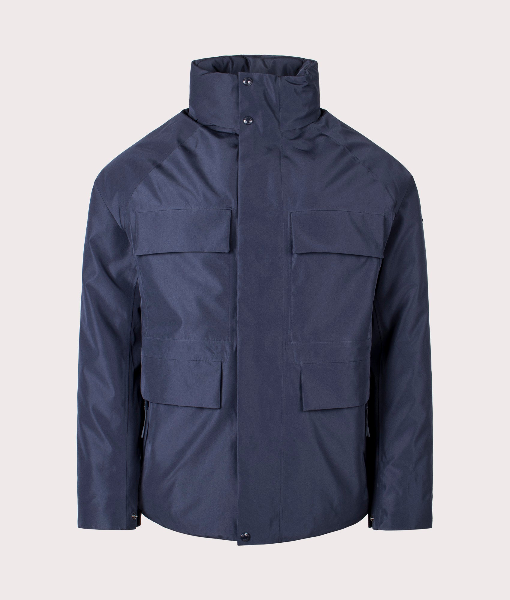 Force Jacket in Dark Ink.  | Belstaff | Shot at EQVVS | Front shot 