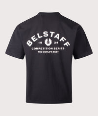 Oversized Fit Competition T-Shirt: Black 