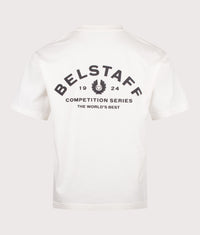 Oversized Fit Competition T-Shirt: Chalk 