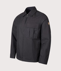 Cargo Overshirt: Black 