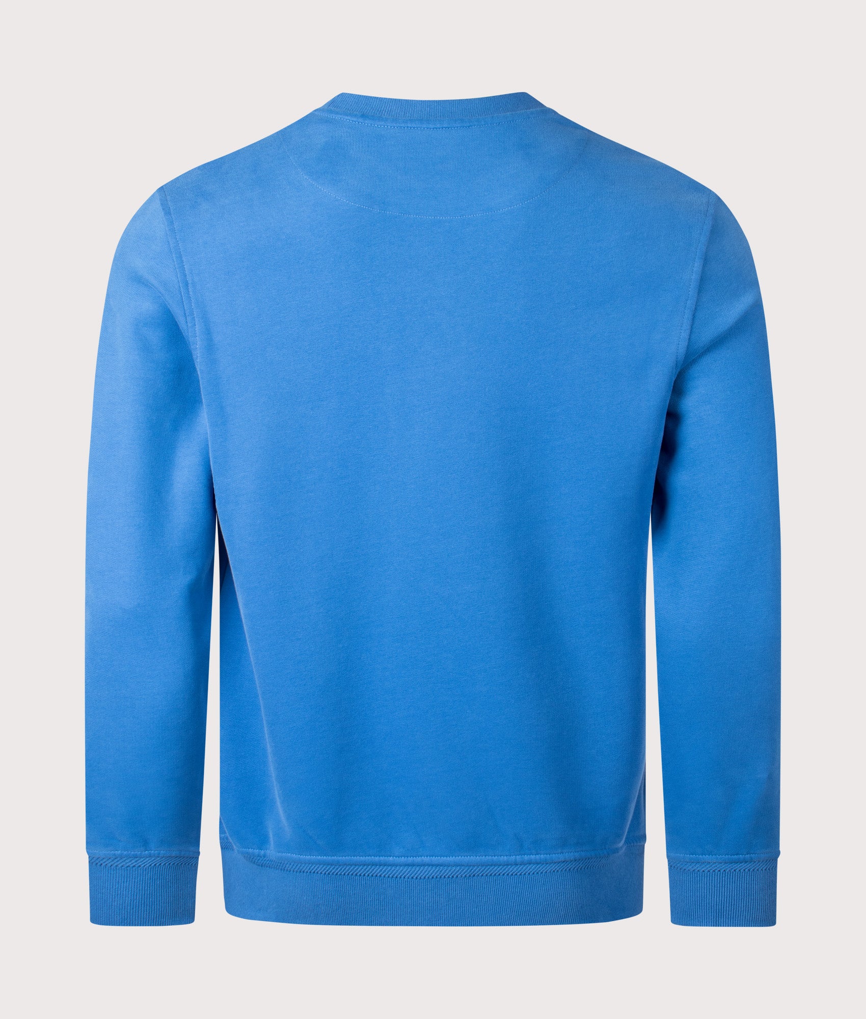 Belstaff Sweatshirt in Marine Blue at EQVVS Menswear. Back shot.