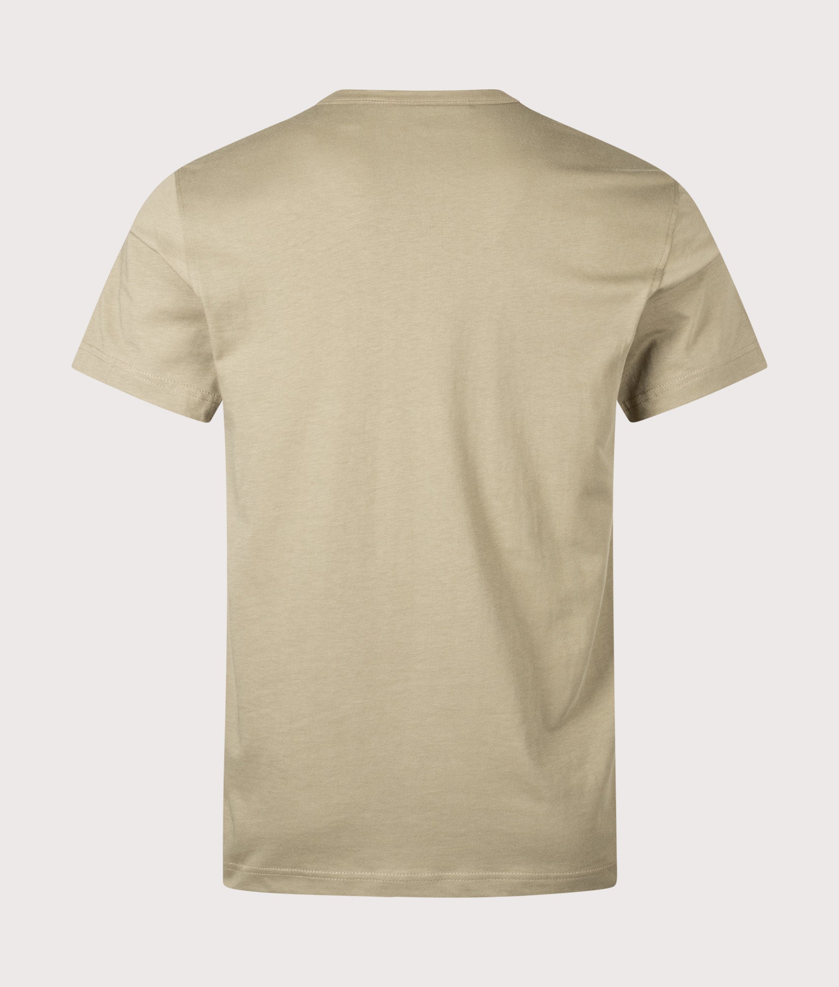 T-Shirt in Fatigue Green | 100% Cotton | Belstaff | EQVVS | Back shot 