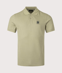 Reg Fit Belstaff Polo Shirt: Fatigue Green 