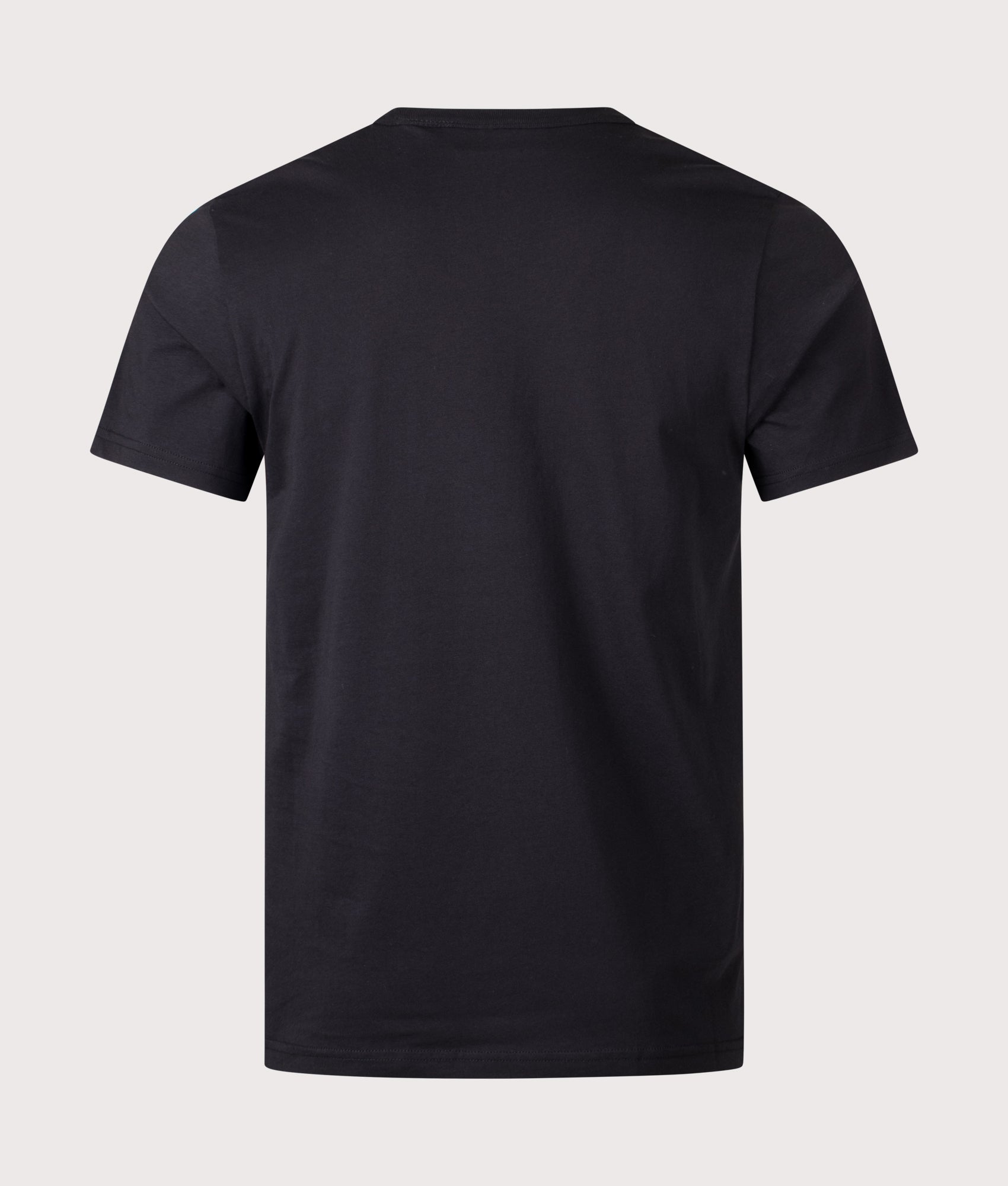 Belstaff Surface T-Shirt in Black at EQVVS Menswear. Back shot.