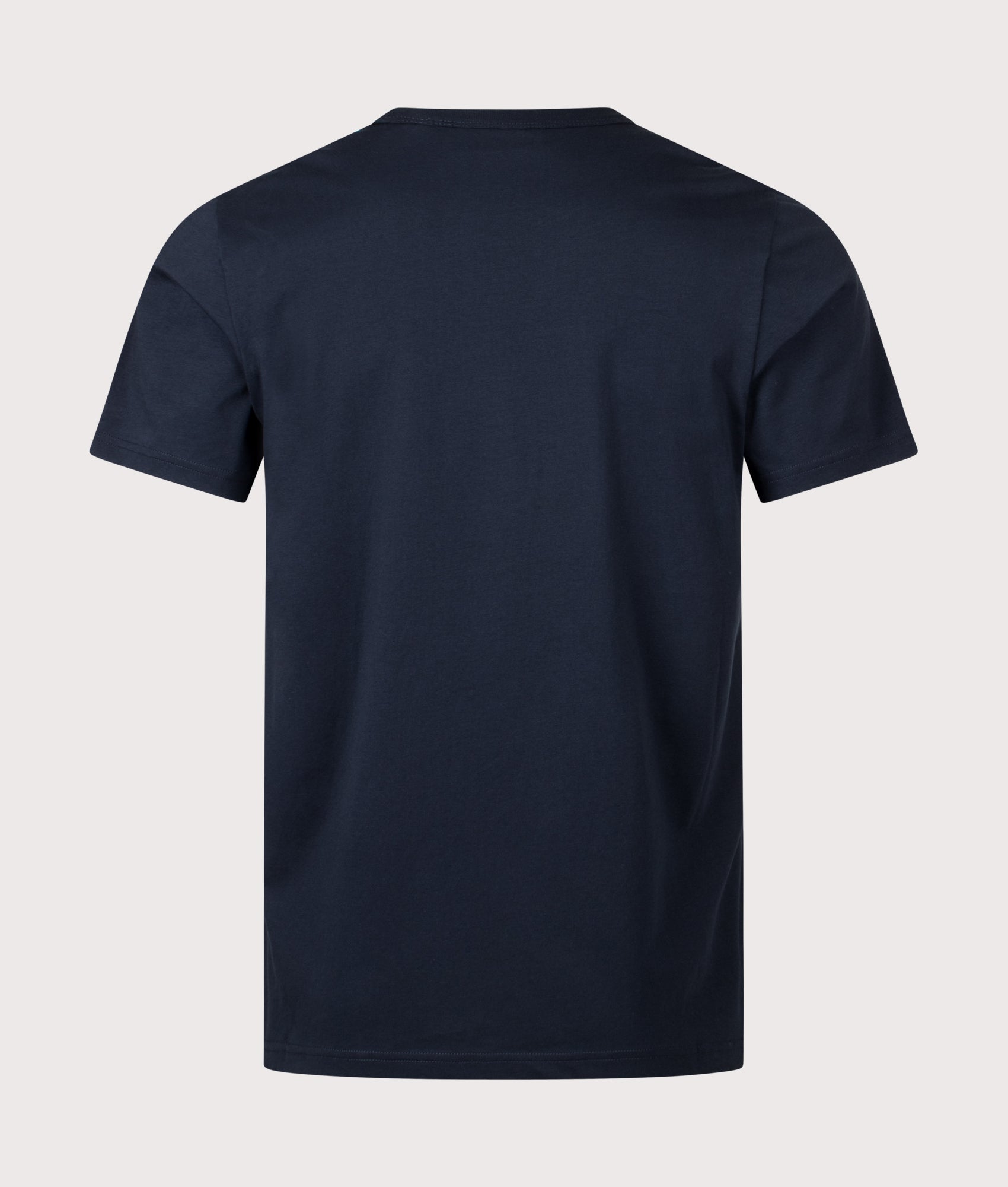Belstaff Surface T-Shirt in Dark Ink at EQVVS Menswear. Back shot.