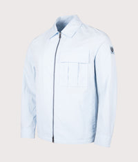 Cargo Overshirt: Sky Blue 