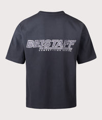 Oversized Fit Competition Momentum T-Shirt: Faded Black 