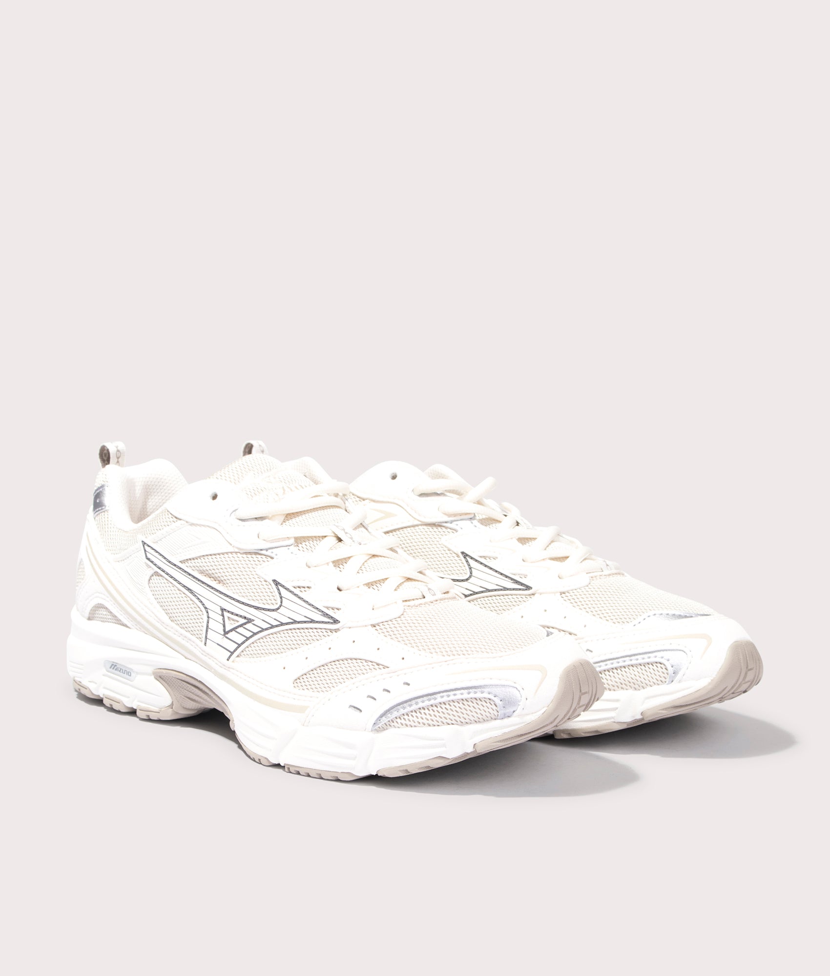 MXR Casual Sneakers in Summer Sand by Mizuno. EQVVS Shot.