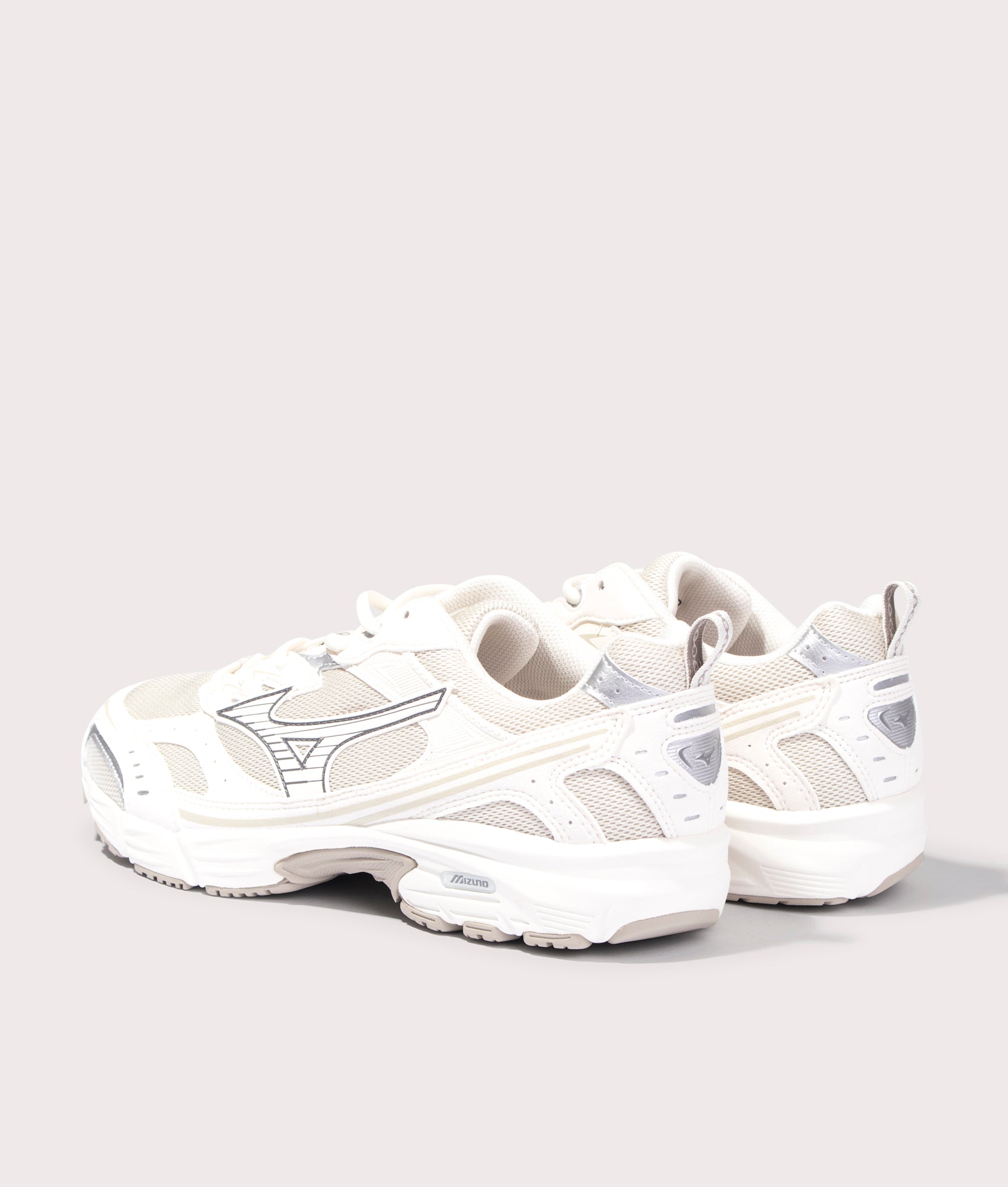 MXR Casual Sneakers in Summer Sand by Mizuno. EQVVS Shot.